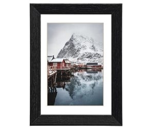 Fotoalbum & Arkivering - Hama "Oslo" Wooden Frame black 20 x 30 cm - 175949