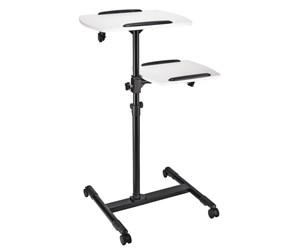 Veggmontering, AV-braketter & AV-møbler - Hama Projector Table with 2 Levels (42 x 50 / 40 x 35 cm) Height-Adjustable wi 10 kg - 77510