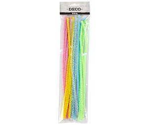 Arts & Crafts - Tilbehør - Creativ Company Chenille Thread Pastel colors 24pcs. - 51649