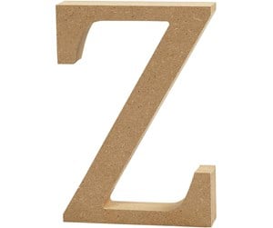 Arts & Crafts - Tilbehør - Creativ Company Letter Z MDF 8cm 1pc. - 56385