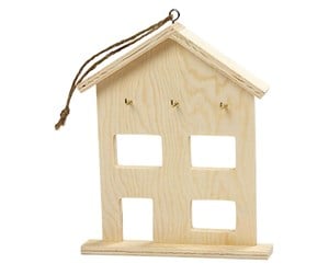 Oppheng & Kroker - Creativ Company Wooden key box with 3 hooks - 57532