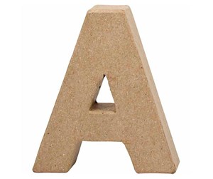 Arts & Crafts - Tilbehør - Creativ Company Letter Papier-mache Small - A - 26639