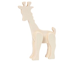 Arts & Crafts - Tilbehør - Creativ Company Wooden Figure Animal - Giraffe - 57915