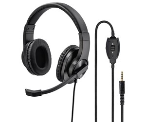 Hodetelefoner - Hama "HS-P350" PC Office Headset Stereo black - 139926