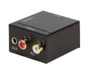 Kabelordner/Kabelstrømpe - LogiLink Coaxial and Toslink to analog L/R and 3.5 mm jack audio converter - CA0101