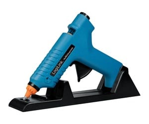 Verktøy - LogiLink Hot glue gun wireless 80 W with station blue - WZ0052