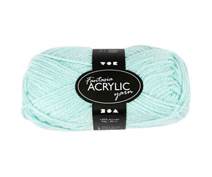 Garn & Tilbehør - Creativ Company Acrylic yarn Mint green 50gr 80m - 421803