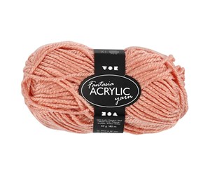 Garn & Tilbehør - Creativ Company Acrylic yarn Beige 50gr 80m - 421740