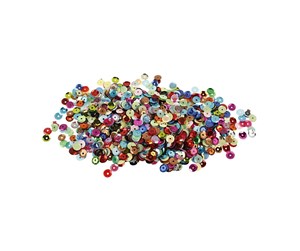 Arts & Crafts - Tilbehør - Creativ Company Round sequins 10gr - 522301