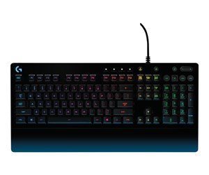 Tastatur - Logitech G213 Prodigy Gaming Keyboard - FR - Gamingtastatur - Fransk - Svart - 920-008088