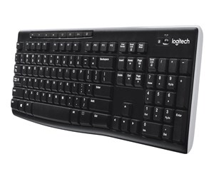 Tastatur - Logitech Wireless Keyboard K270 - Tastatur - Tsjekkisk - 920-003741