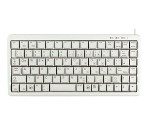 Tastatur - Cherry Compact-Keyboard - Tastatur - Engelsk - Grå - G84-4100LCMGB-0