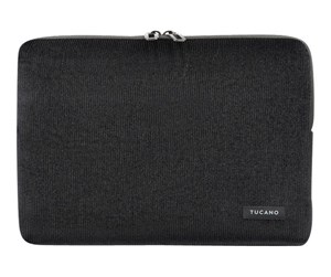 Veske/Hylster/Sekk til bærbar PC - Tucano Velluto etui Utgangstilkoblinger MacBook Air/Pro 13" & Laptop 13" | Svart - BFVELMB13-BK