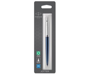 Skrive- & Tegneverktøy - Parker Jotter Ballpoint Pen | Royal Blue | Medium Point Blue Ink - 1953209