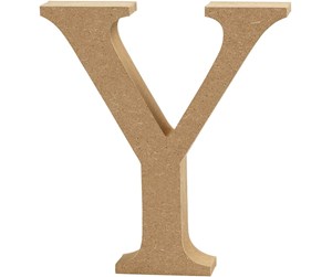 Arts & Crafts - Tilbehør - Creativ Company Letter Y MDF 8cm 1pc. - 56384