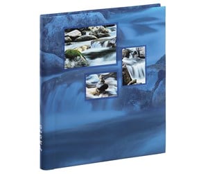 Fotoalbum & Arkivering - Hama "Singo" Self-Adhesive Album 28x31 cm 20 White Pages aqua - 106267