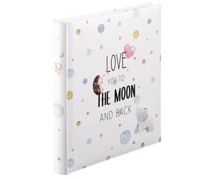 Fotoalbum & Arkivering - Hama "To The Moon" Bookbound Album 29 x 32 cm 60 White Pages - 3861