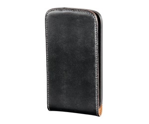 Mobil - Deksel og etui - Hama Mobil Bag for HTC Salsa Flip-Front Black Leather - 106578