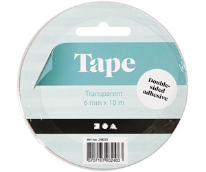 Tape & Lim - Creativ Company Double Sided Adhesive Tape 6mm 10m - 24633