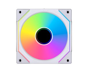 Kabinettvifte - Lian Li UNI FAN SL-INF 120 White - Kabinettvifte - 120mm - Hvit med RGB-lys - 29 dBA - UF-SLIN120-1W