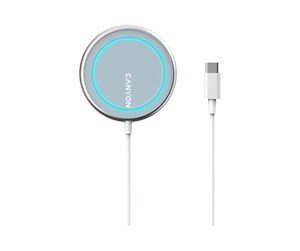 Mobil - Adaptere og ladere - Canyon WS-100 wireless charging pad - 15 Watt - CNS-WCS100