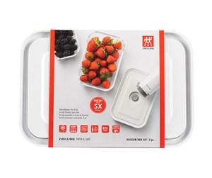 Kjøkkentilbehør - Zwilling Fresh & Save Vakuum Boxset S/M/L - 36803-003-0