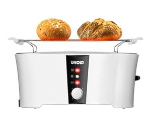 Brødrister - Unold Brødrister 38020 Design Dual - toaster - white/black - 38020