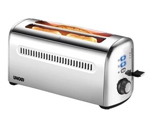 Brødrister - Unold Brødrister 38366 Retro - toaster - stainless steel - 38366