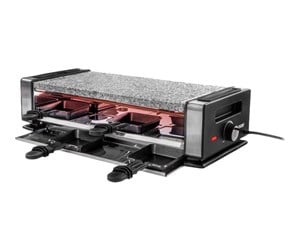 Andre kjøkkenapparater - Unold 48760 Delice Basic - raclette/grill/griddle/hot stone - black/stainless steel - 48760