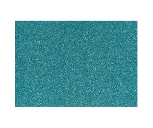 Hobbyartikler - Creativ Company Iron-on Foil Glitter Light Blue A5 - 44335