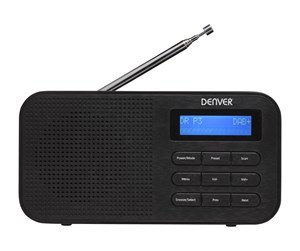 DAB, nettverks- og klokkeradio - DENVER DAB-42 - DAB/DAB+/FM - Mono - DAB-42