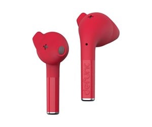 Hodetelefoner - defunc TRUE TALK Wireless BT Earbuds Red - D4313