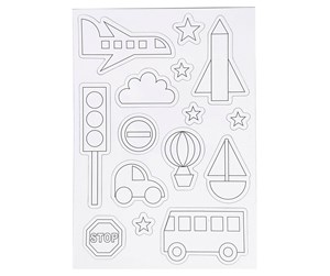 Arts & Crafts - Tilbehør - Creativ Company Color your own Magnets - Transport - 51235