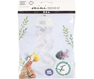 Arts & Crafts - Tilbehør - Creativ Company Mini Creative Kit Jellyfish and Fish - 977363