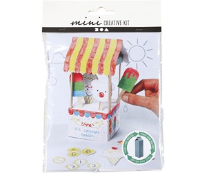 Arts & Crafts - Tilbehør - Creativ Company Mini Creative Kit Milk carton - 977430