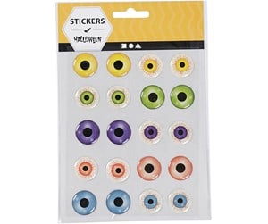 Arts & Crafts - Tilbehør - Creativ Company 3D eyes 20mm 1 sheet - 28993