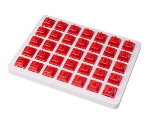 Tastatur - Keychron Switch set - Gateron Ink V2 Red - 35 pcs - Tastebryter - Rød - Z101