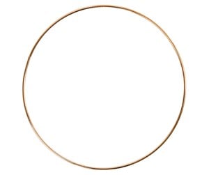 Arts & Crafts - Tilbehør - Creativ Company Metal Wire Ring Gold 20cm - 52428