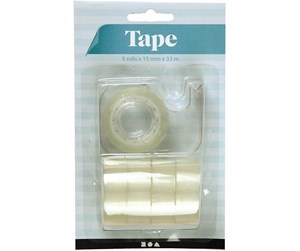 Tape & Lim - Creativ Company Adhesive Tape with Dispenser - 24627