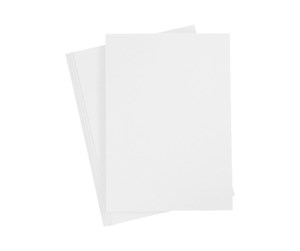 Papir, Fotopapir & Etiketter - Creativ Company Cardboard - A4 - 20 sheets White - 21110