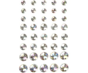 Arts & Crafts - Tilbehør - Creativ Company Rhinestones Crystal 6-8-10mm 40pcs. - 28326