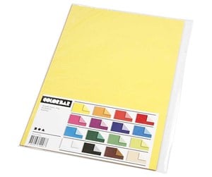 Papir, Fotopapir & Etiketter - Creativ Company Colobar Paper Color A4 100gr 16 Sheets - 25820