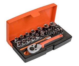 Verktøy - BAHCO SL25 25 Piece Socket Set - SL25