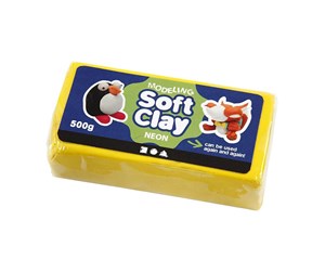 Hobbyartikler - Creativ Company Soft Clay - Yellow 500gr. - 78683