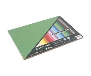 Papir, Fotopapir & Etiketter - Creativ Company Colored Cardboard A4 30 Sheets - 214240