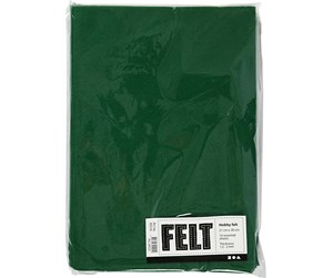 Arts & Crafts - Tilbehør - Creativ Company Hobby Felt Green A4 10 Sheets - 45516