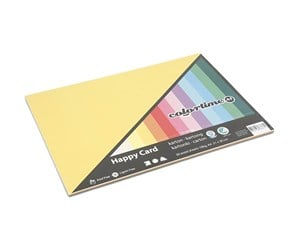 Papir, Fotopapir & Etiketter - Creativ Company Spring Cardboard Color A4 30 Sheets - 214340