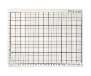 Arts & Crafts - Tilbehør - Creativ Company Cutting Mat Rubber with Grid Lines 22x30cm - 11722