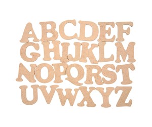 Arts & Crafts - Tilbehør - Creativ Company Wooden letters A-Z 26st. - 574461