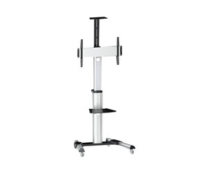 Veggmontering, AV-braketter & AV-møbler - LogiLink TV/monitor cart 37–70" height adjustable 50 kg max. 50 kg 70" 200 x 200 mm - BP0025